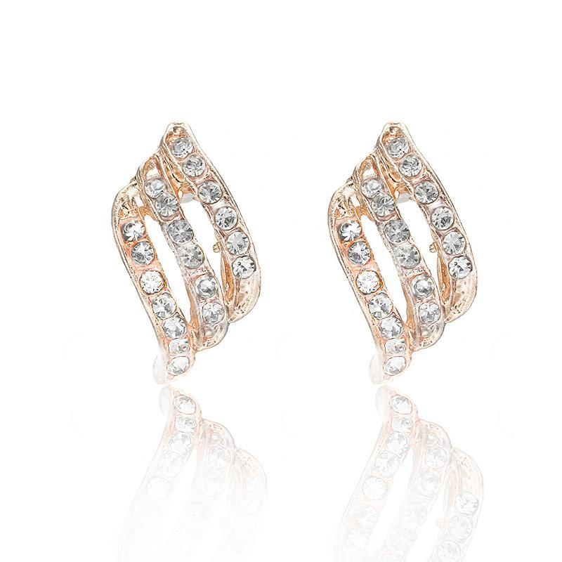 Simple Crystal Earring