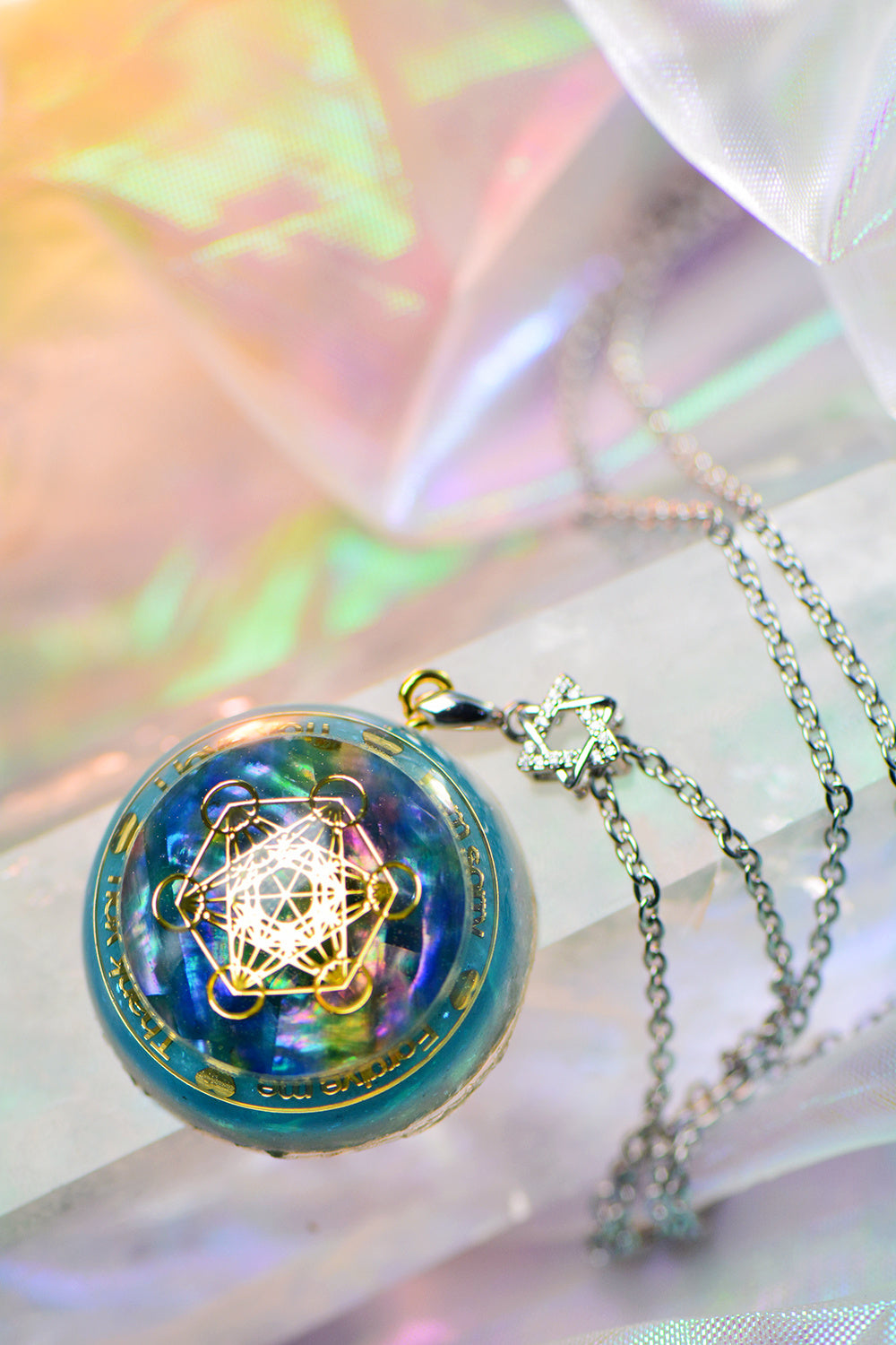 Holy High-frequency Crystal Necklace
