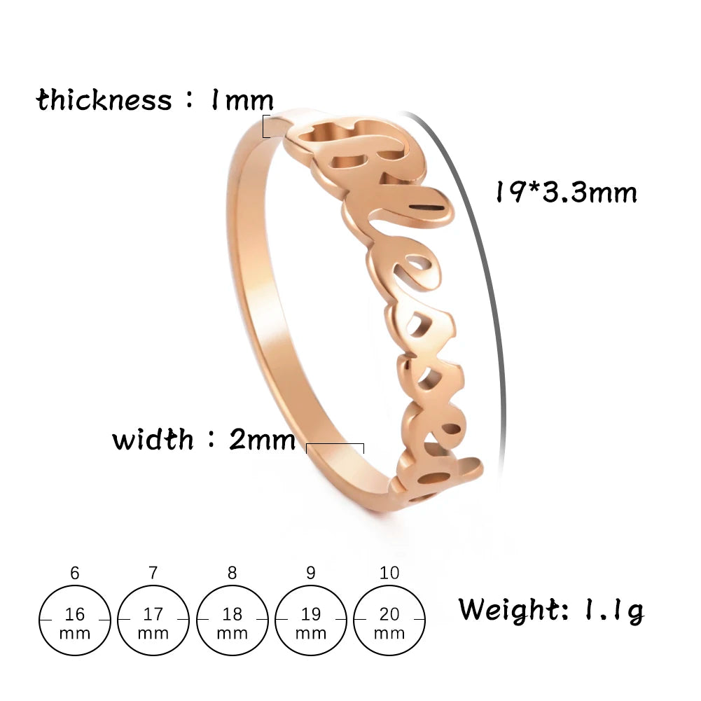 Stainless Steel Christian Catholic Blessed Ring