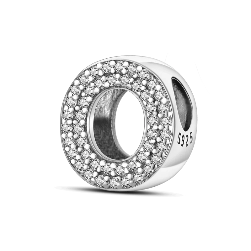 925 Sterling Silver A–Z Alphabet Bracelets