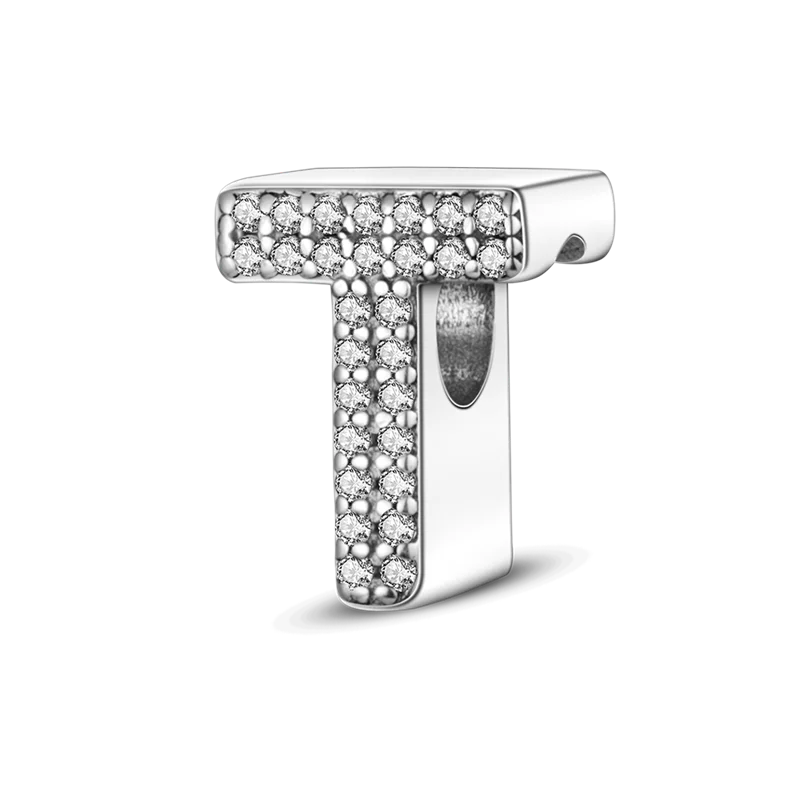 925 Sterling Silver A–Z Alphabet Bracelets
