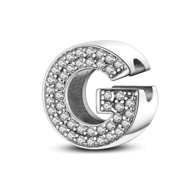 925 Sterling Silver A–Z Alphabet Bracelets