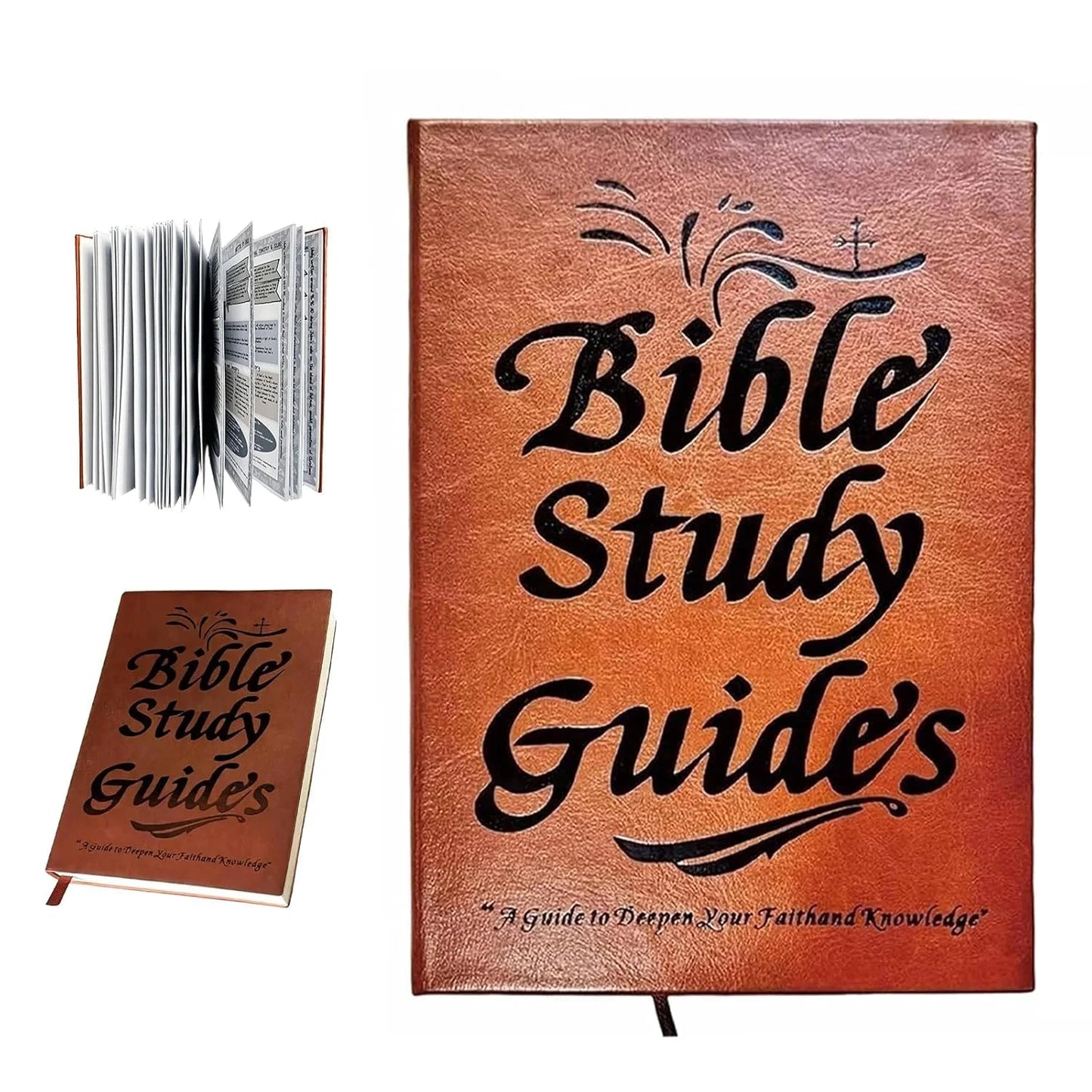 66-Page Bible Study Guide Book Daily Devotional Journal A Yearlong Bible Study Plan for Women Scripture Quotes Religious Book