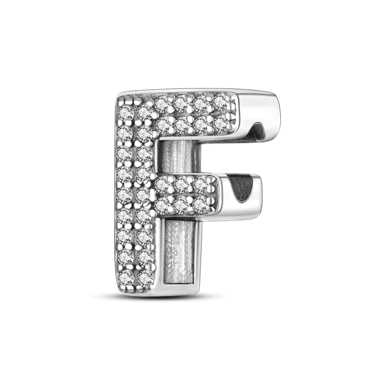 925 Sterling Silver A–Z Alphabet Bracelets