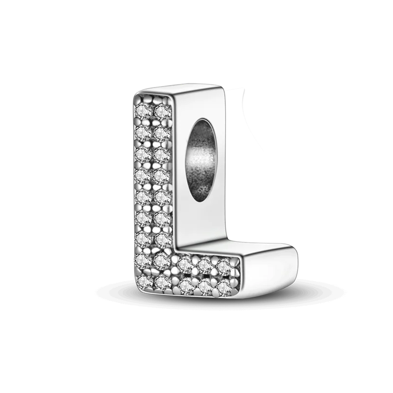 925 Sterling Silver A–Z Alphabet Bracelets