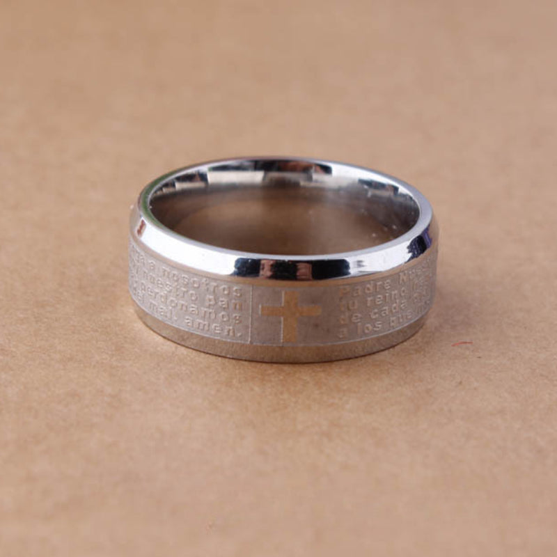Spanish Lord's Prayer Ring