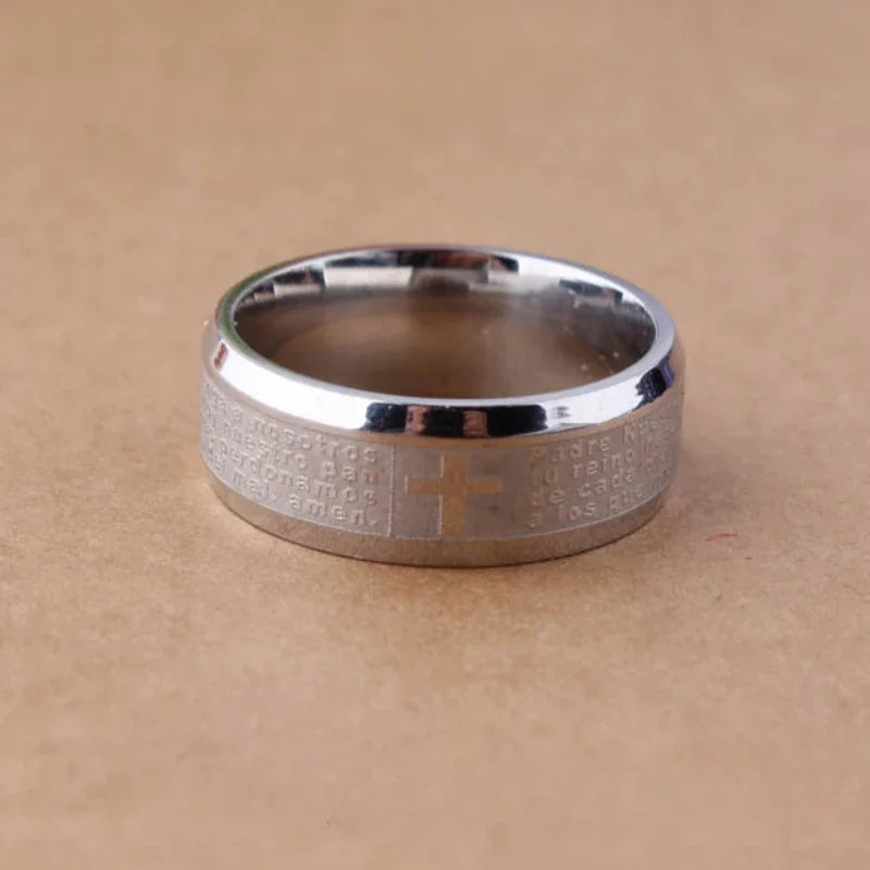 Spanish Lord's Prayer Ring