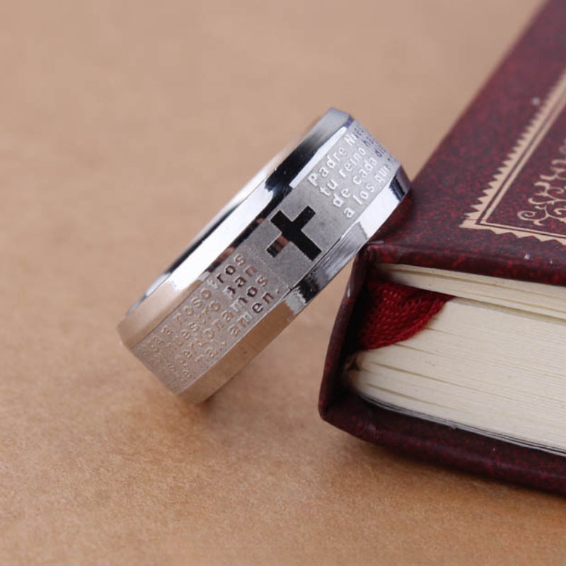 Spanish Lord's Prayer Ring