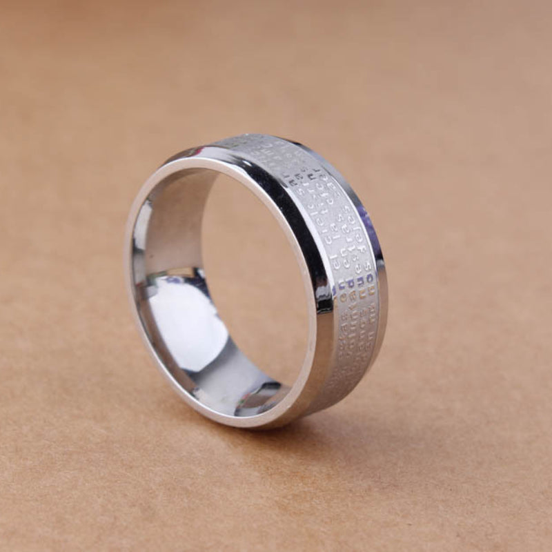 Spanish Lord's Prayer Ring