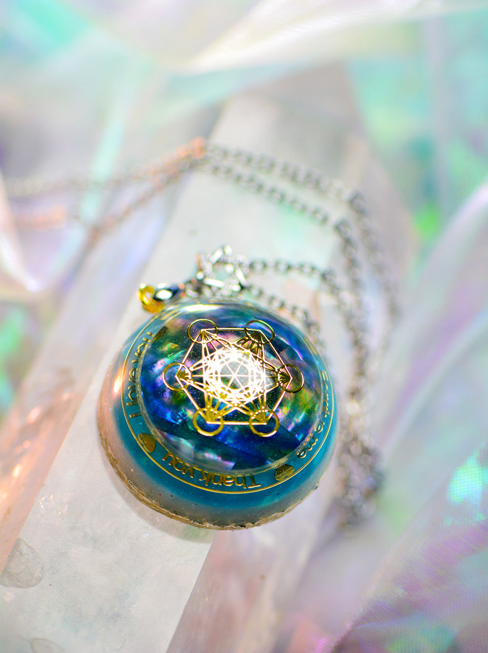 Holy High-frequency Crystal Necklace