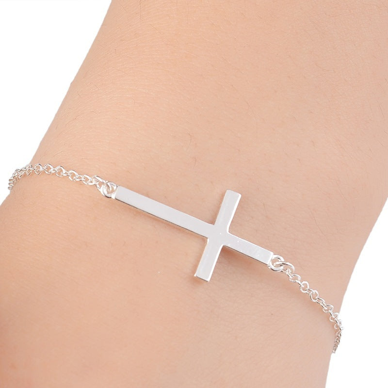 Cross bracelet - Blessings is Here