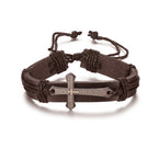 Religious Jewelry Christian I Love Jesus Alloy Leather Bracelet Wholesale Bracelet - Blessings is Here