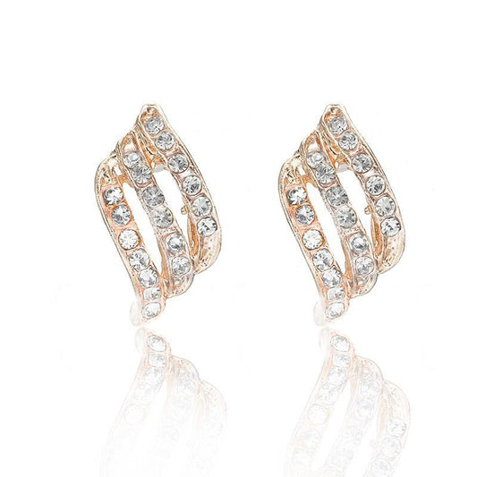 Simple Crystal Earring