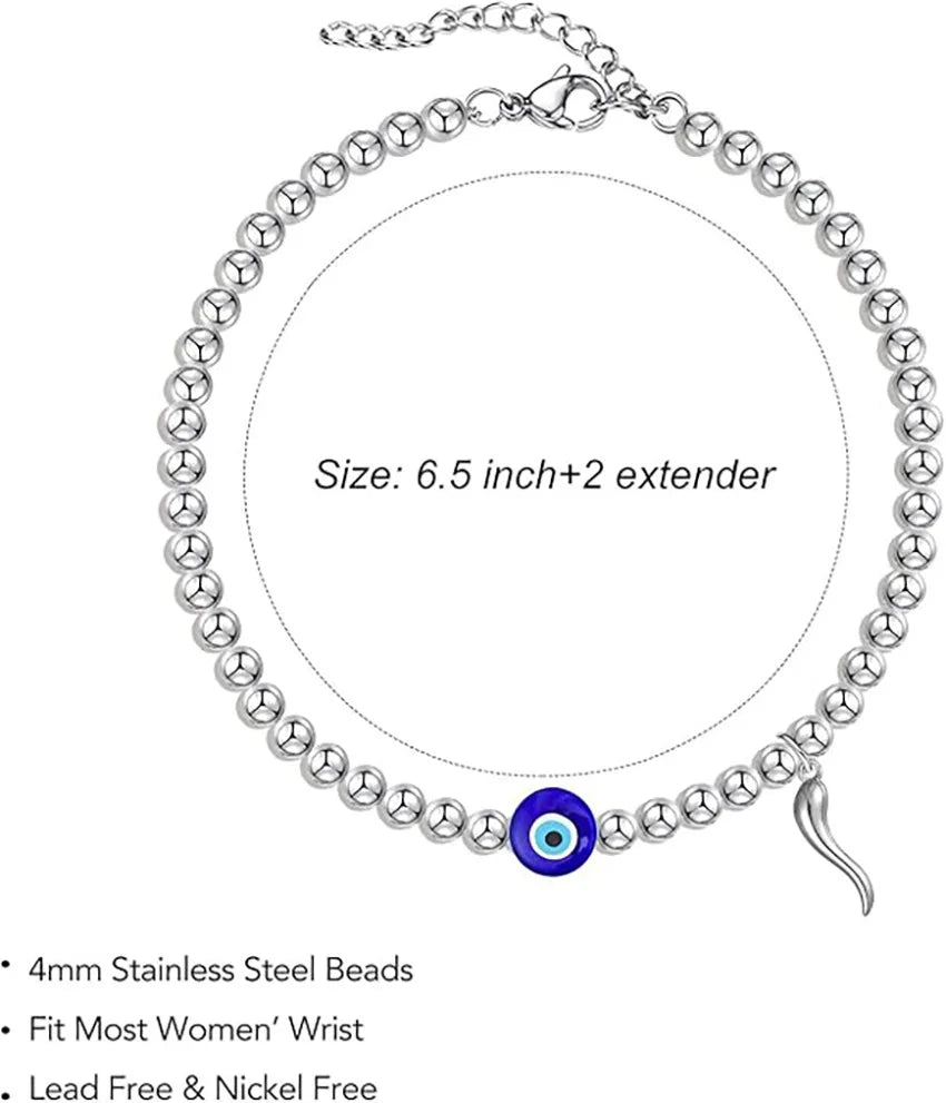 Cross-border new natural stone adjustable lobster buckle 4mm beaded bracelet fashionable women with card bracelet