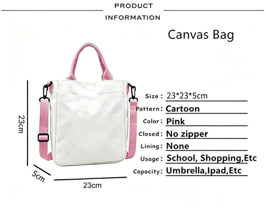Jesus Christian Tote Bag for Women – Canvas Faith Shoulder Bag