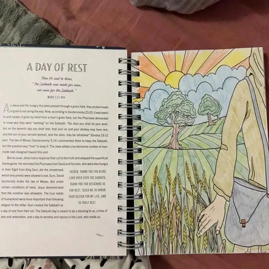 Devotional Coloring Book "Be Still & Know" 75 Inspiring Bible Verses & Coloring Pages for Christian Faith & Stress Relief