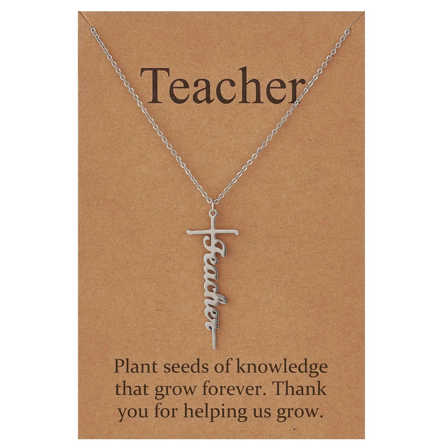 Faith Cross Pendant Necklace Religious Christian Jewelry Mother's Day Gifts for Women