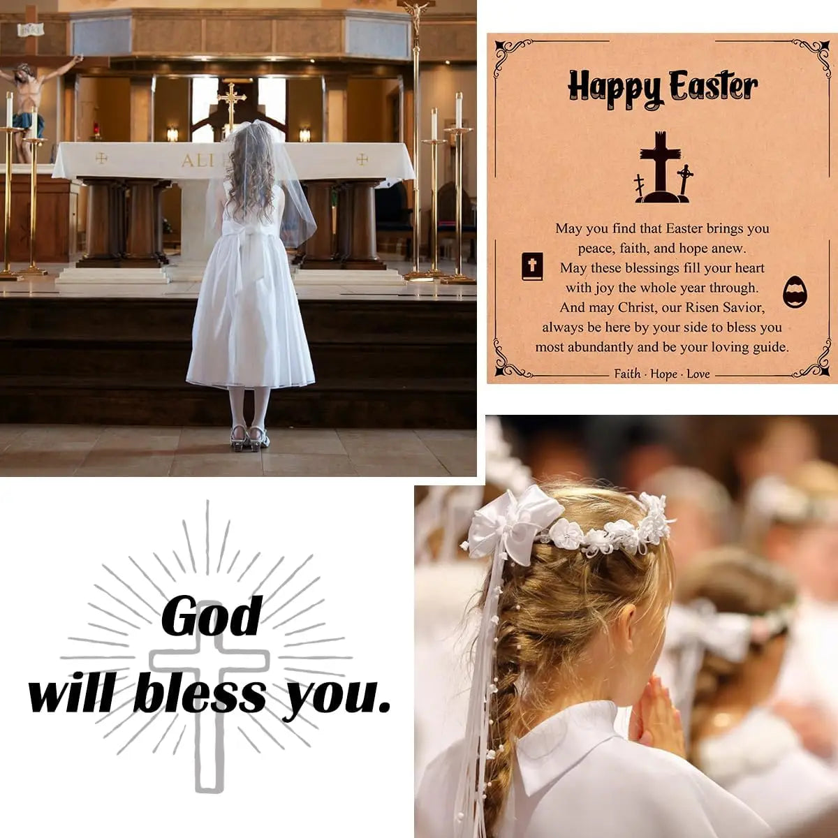 Christian Gifts for Daughter Granddaughter Sister in Christ Friend Niece on Birthday Christmas Easter Valentines Day Graduation