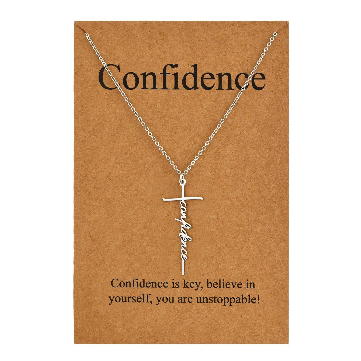 Faith Cross Pendant Necklace Religious Christian Jewelry Mother's Day Gifts for Women