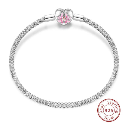 925 Silver Star Moon Clover Bracelet