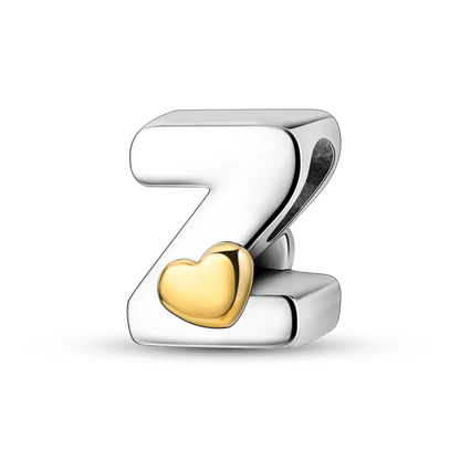 925 Sterling Silver A–Z Alphabet Bracelets