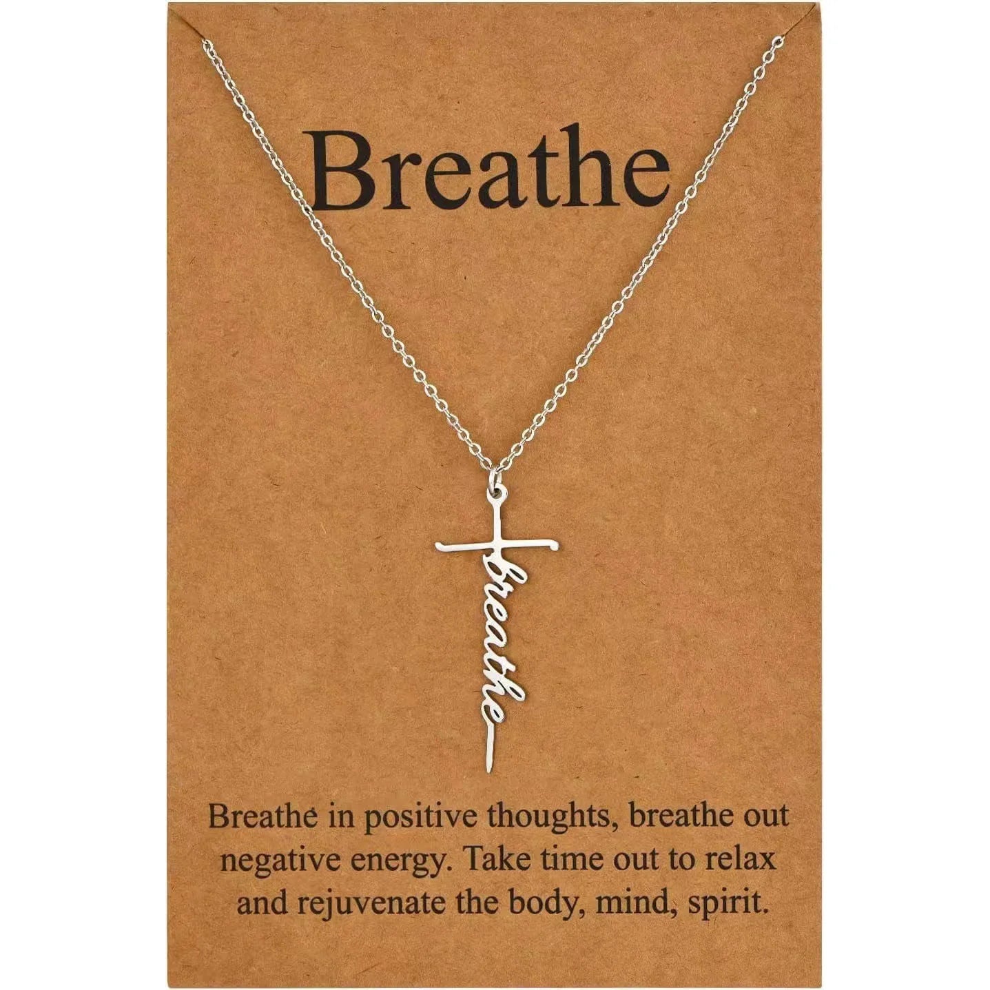 Faith Cross Pendant Necklace Religious Christian Jewelry Mother's Day Gifts for Women