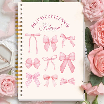 Christian Bible Study Planner, SOAP Scripture Prayer Journal, Devotional Notebook, Faith Organizer, Daily Bible Study Book Gift