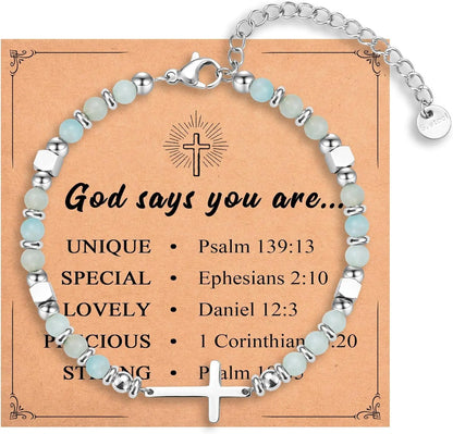 Christian Gifts for Daughter Granddaughter Sister in Christ Friend Niece on Birthday Christmas Easter Valentines Day Graduation