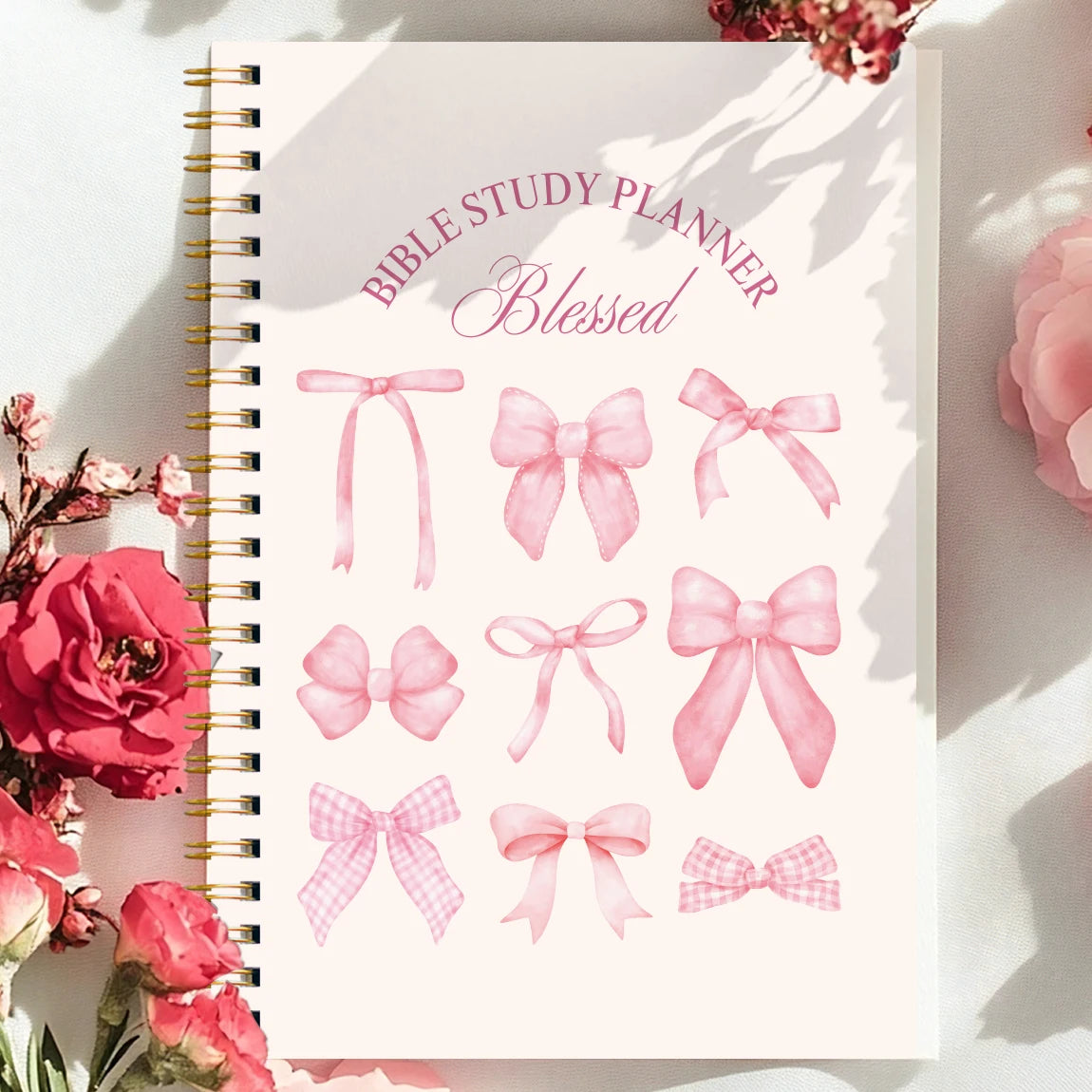 Christian Bible Study Planner, SOAP Scripture Prayer Journal, Devotional Notebook, Faith Organizer, Daily Bible Study Book Gift