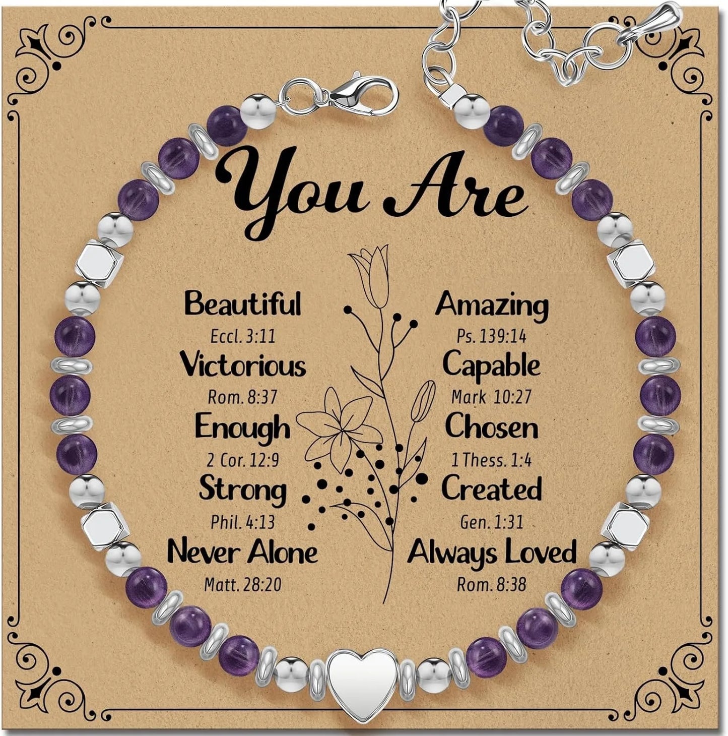 Inspirational Bracelets (Buy 4, Pay for 3)