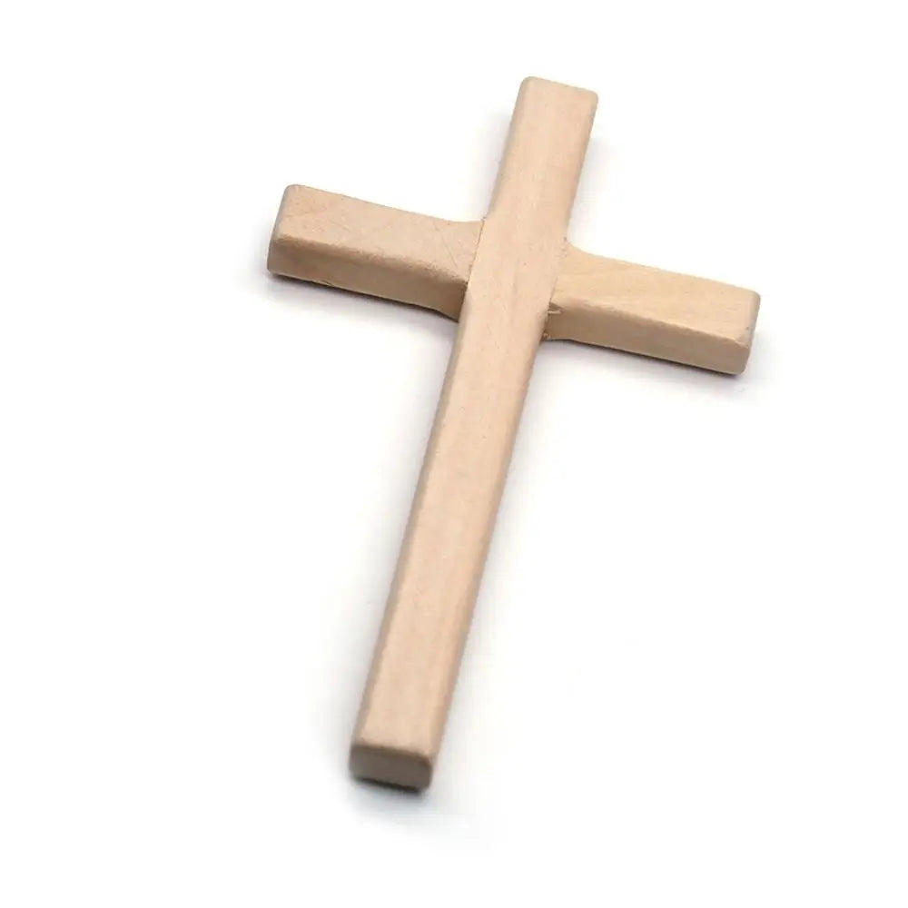 Christian Wooden Cross 12cm(4.7in) Hanging Wall Large Long Crucifix Two Color