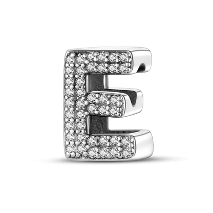 925 Sterling Silver A–Z Alphabet Bracelets