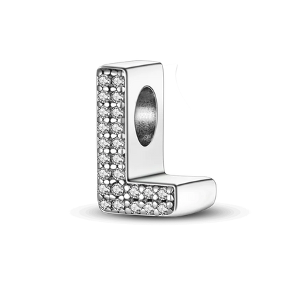 925 Sterling Silver A–Z Alphabet Bracelets