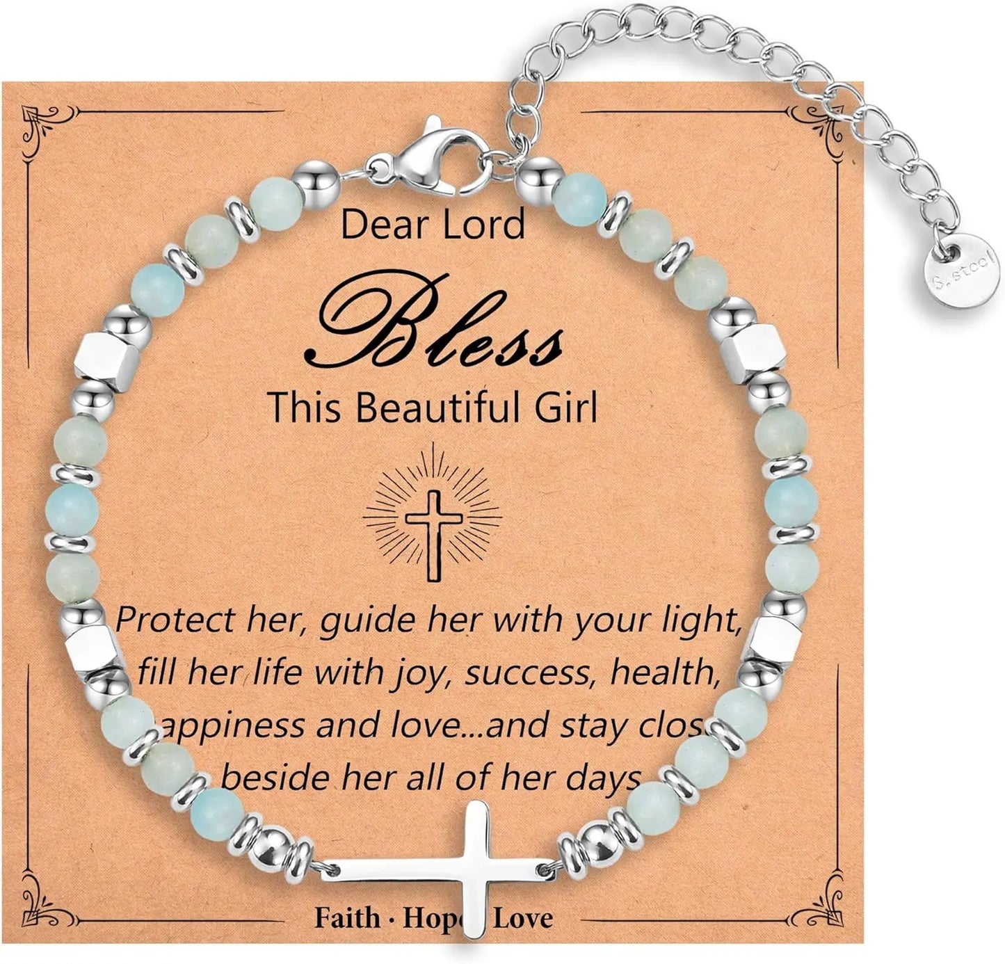 Christian Gifts for Daughter Granddaughter Sister in Christ Friend Niece on Birthday Christmas Easter Valentines Day Graduation