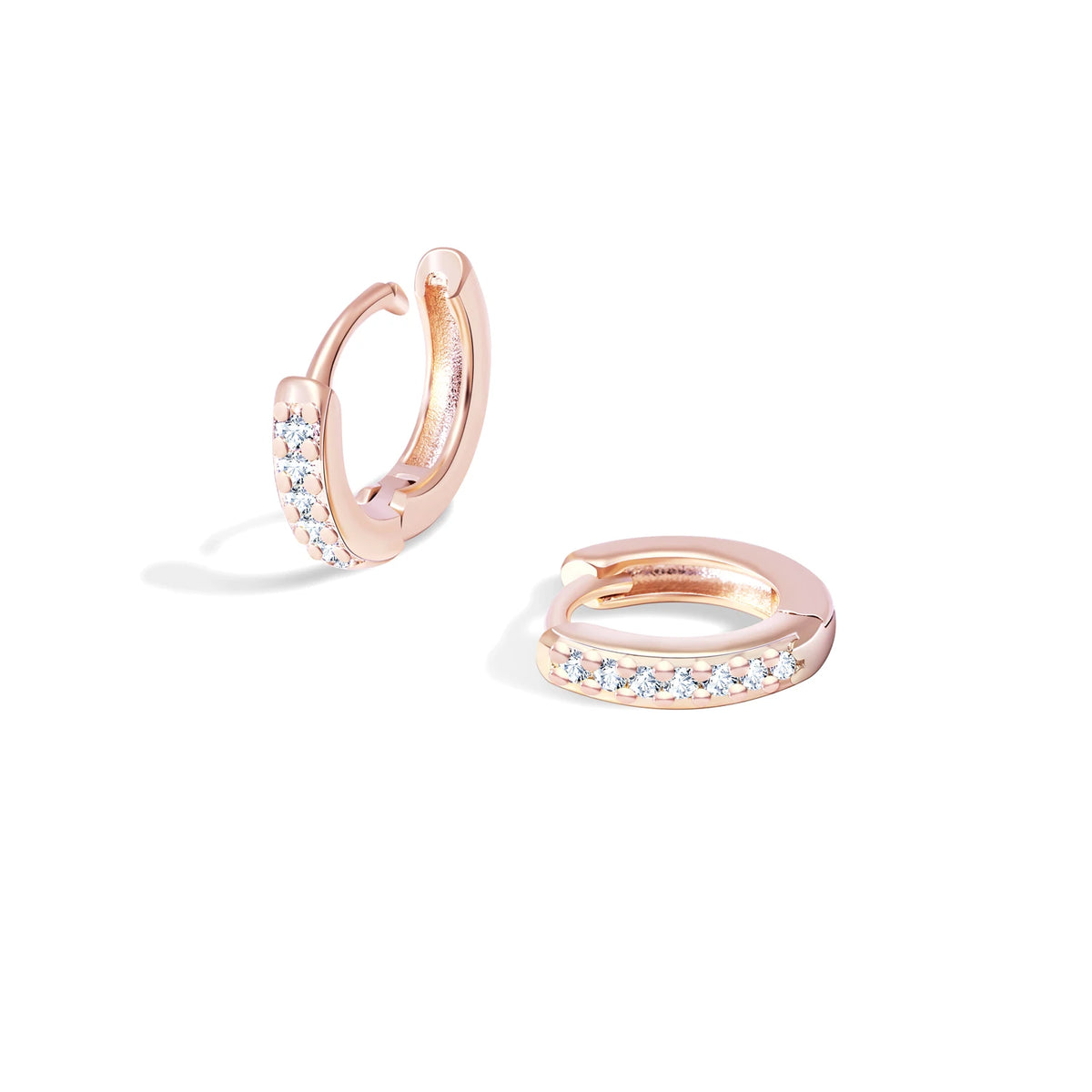 2–6PCS Crystal Zirconia Hoop Earrings - Blessings is Here