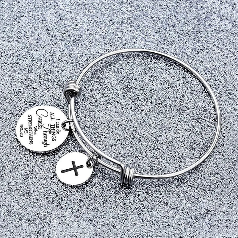 Cross Charm Bracelet