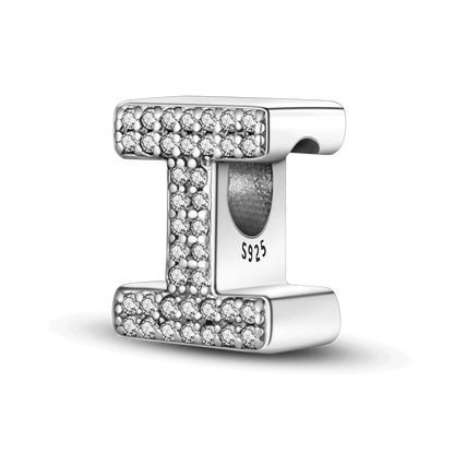 925 Sterling Silver A–Z Alphabet Bracelets