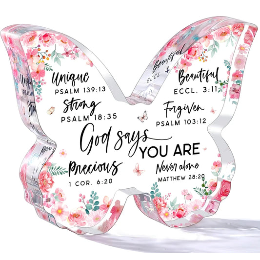 Christian Gifts for Women Birthday Inspiration Religious Gift, God Says You Are Pastor Spiritual Gifts