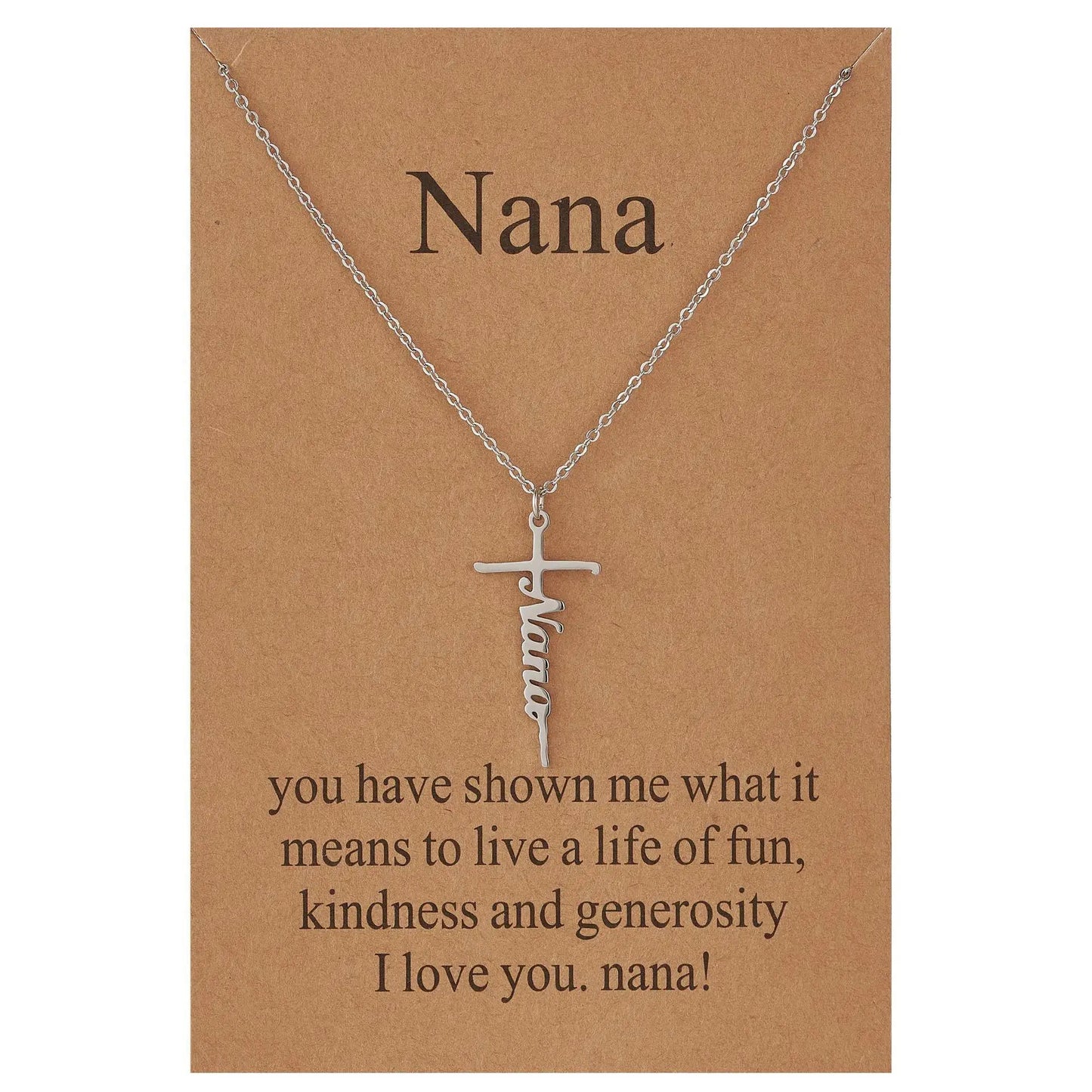 Faith Cross Pendant Necklace Religious Christian Jewelry Mother's Day Gifts for Women