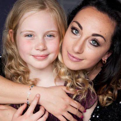 Birthday Christian gifts Cross Bracelet for Women Steel Confirmation Baptism Easter Unique Gift for Girls Friends Daughter Sister