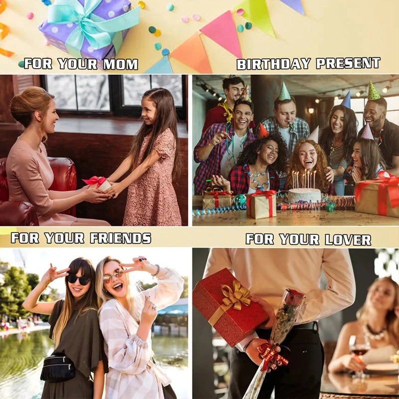 Birthstone Zirconia Thin Chain Link Cross Bracelet Stainless Steel Women's Adjustable Link Stacked Layered Chain Bracelets