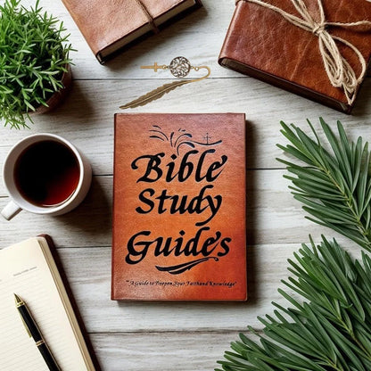 66-Page Bible Study Guide Book Daily Devotional Journal A Yearlong Bible Study Plan for Women Scripture Quotes Religious Book