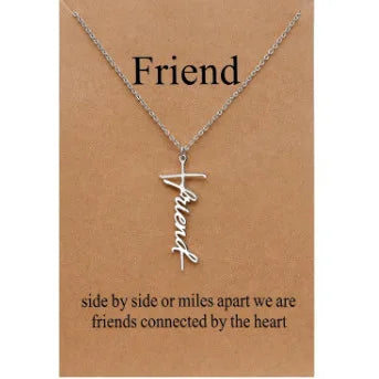 Faith Cross Pendant Necklace Religious Christian Jewelry Mother's Day Gifts for Women
