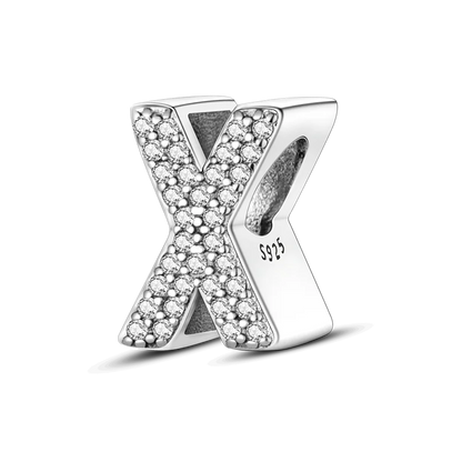 925 Sterling Silver A–Z Alphabet Bracelets